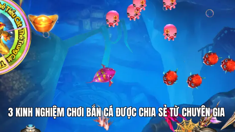 3 kinh nghiệm chơi bắn cá được chia sẻ từ chuyên gia 